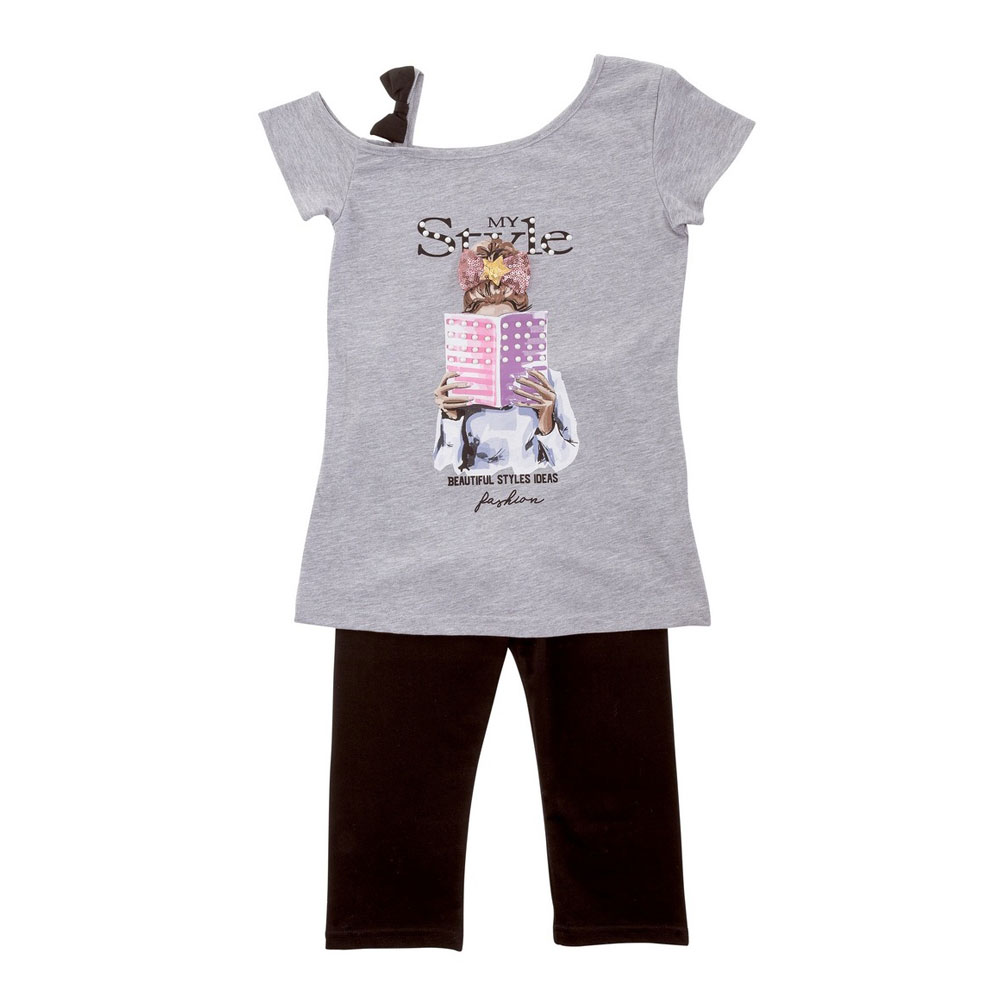 Σετ μπλουζοφόρεμα & κολάν για κορίτσι