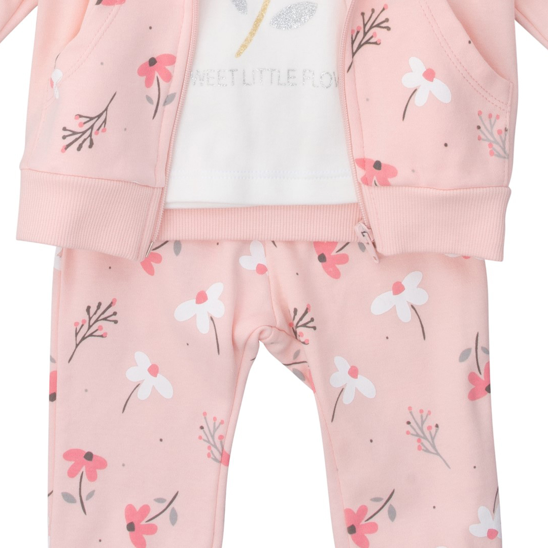 Funky Σετ 3 τμχ μ/μ Βρεφανάπτυξη για Κορίτσι Ροζ Σομόν - Image 2