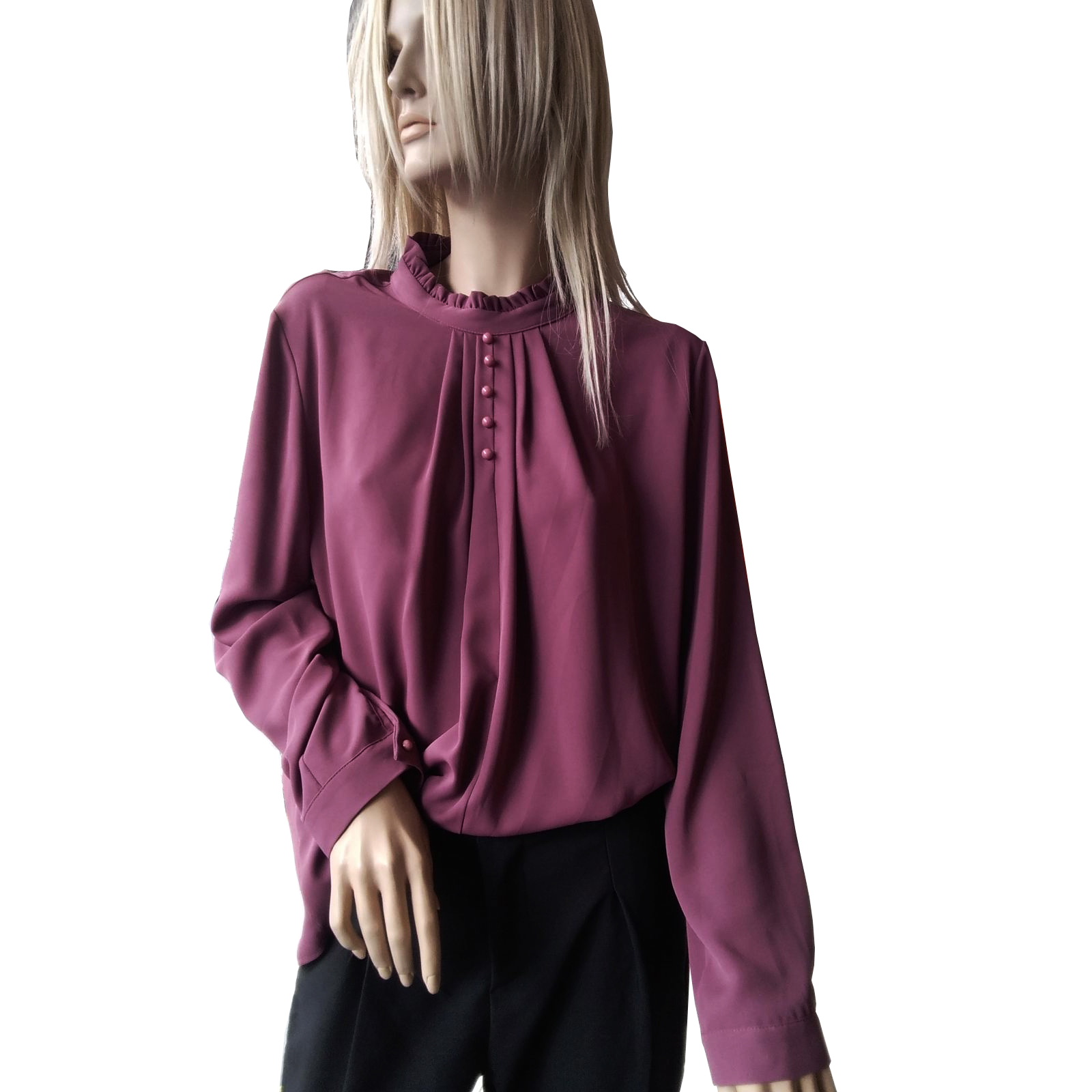 Γυναικεία μπλούζα βραδινή Μπορντό