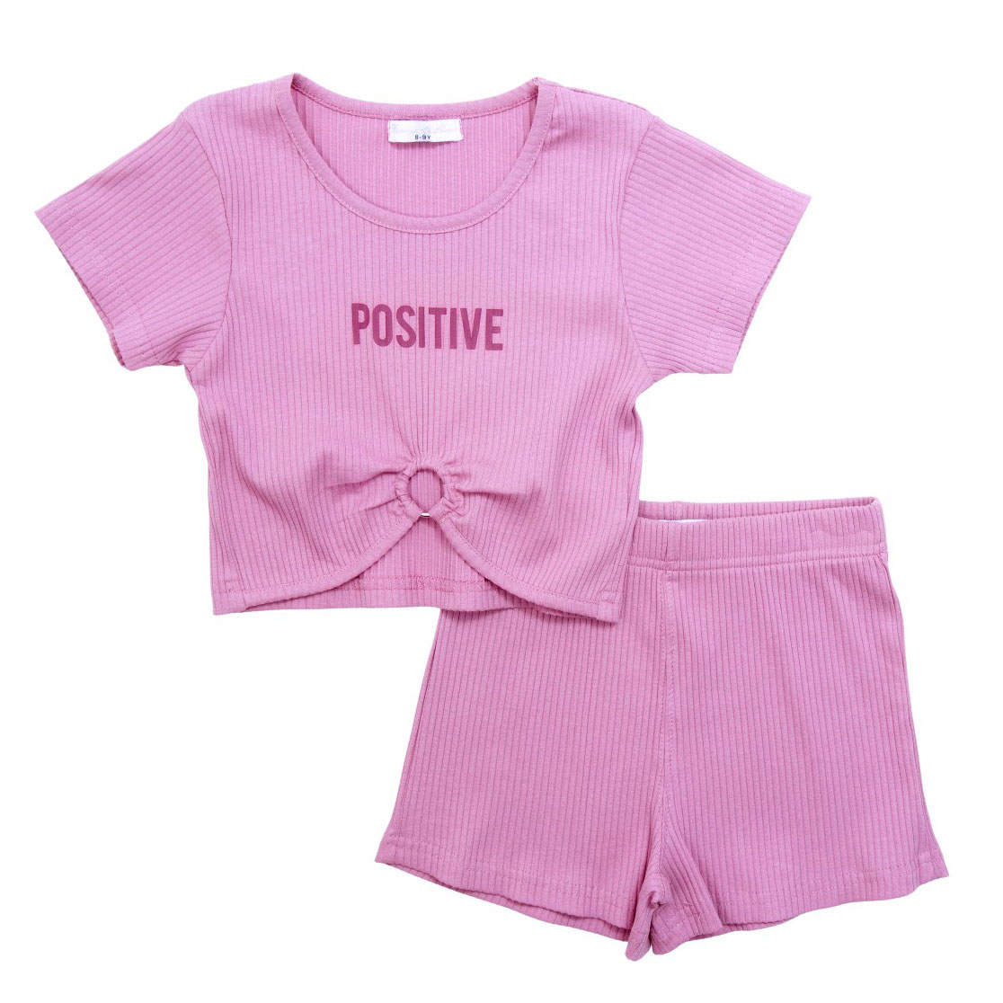 Funky Σετ Σορτς Ριπ Κορίτσι Dust Pink/Dust Pink
