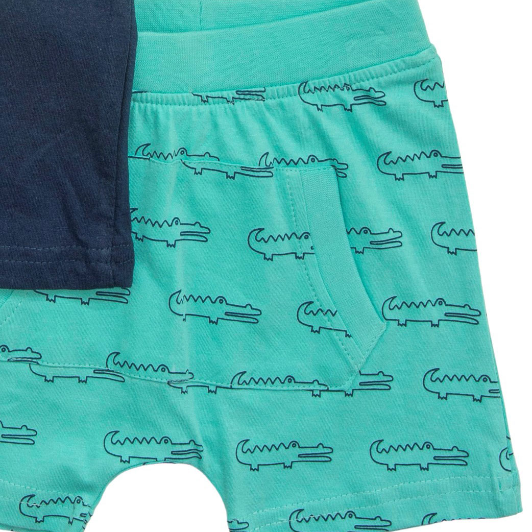 Funky Σετ Μακό Μηνών Αγόρι Μπλε/Άκουα Allover - Image 2