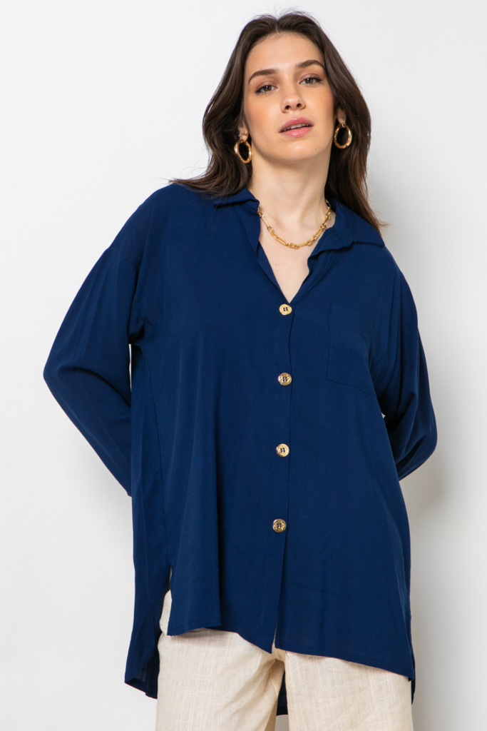 Πουκάμισο anel.Φαρδιά γραμμή