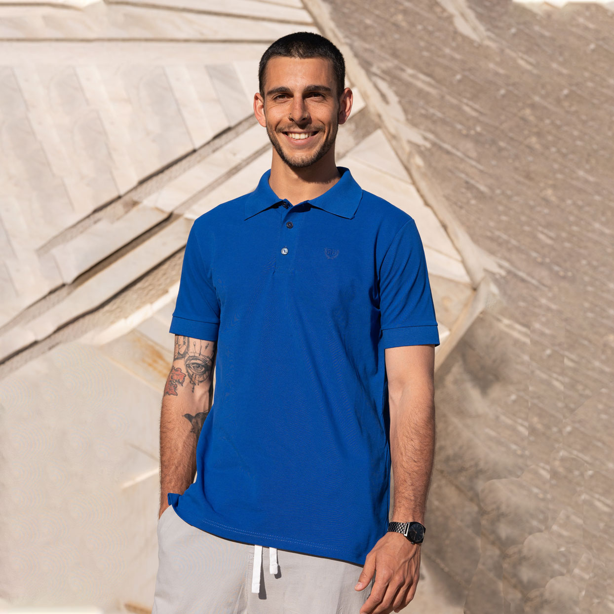 Ανδρική μπλούζα μπλε