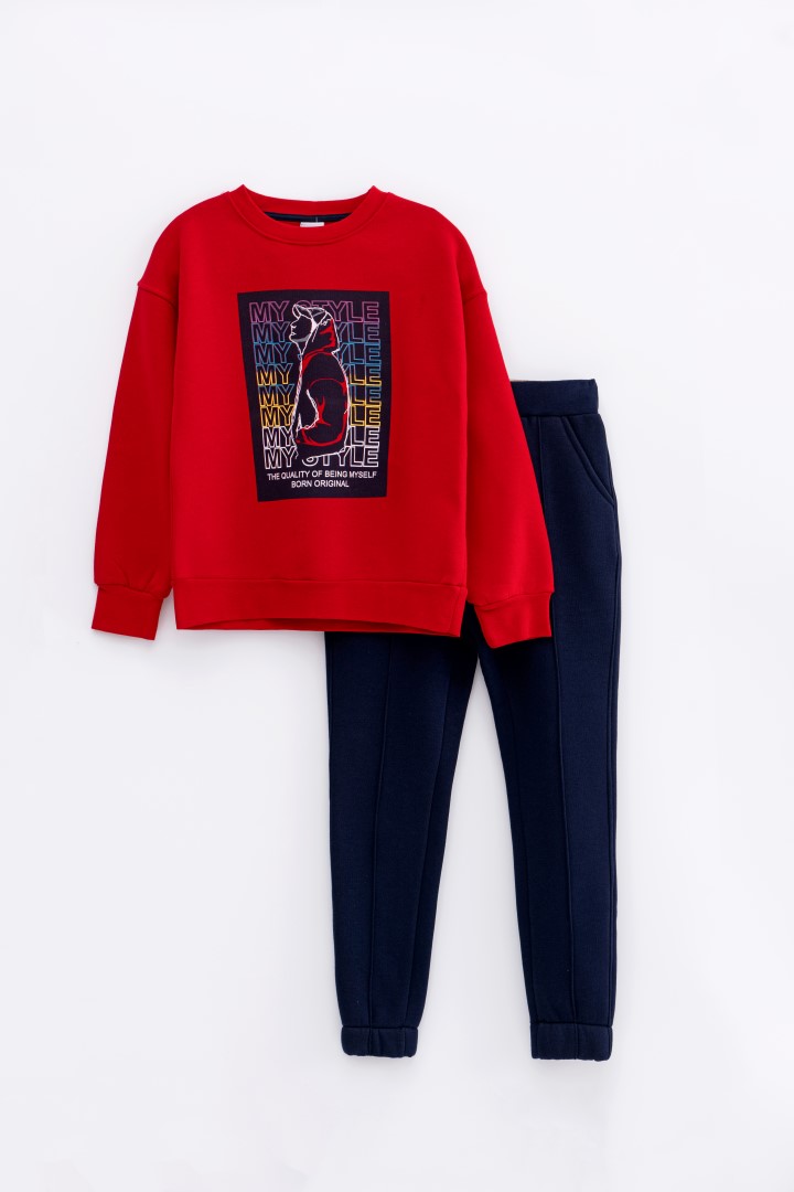 Funky σετ φόρμα φούτερ για αγόρι