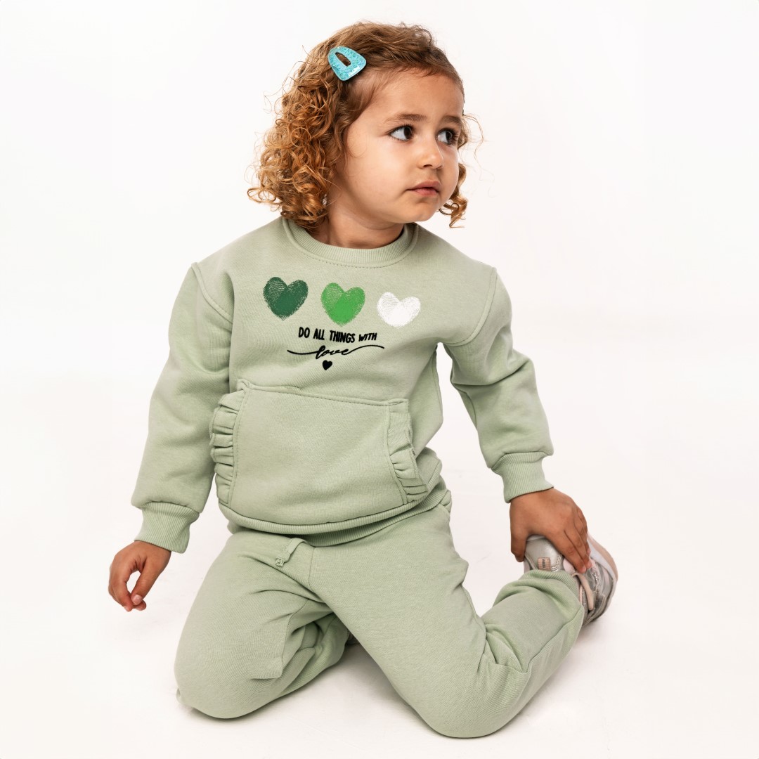 Funky σετ φόρμα φούτερ για κορίτσι