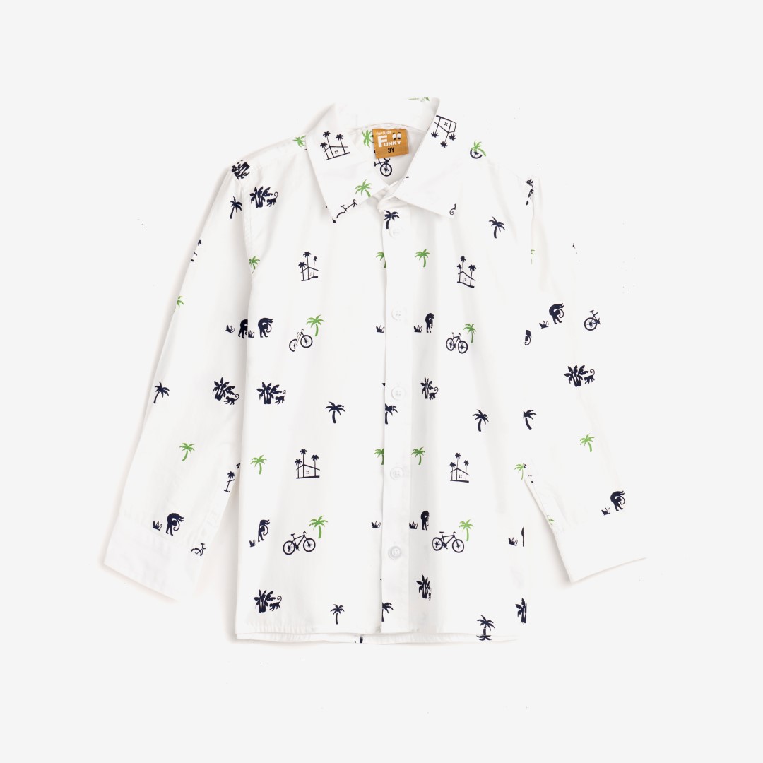 Πουκάμισο μμ ποπλίνα bebe αγόρι