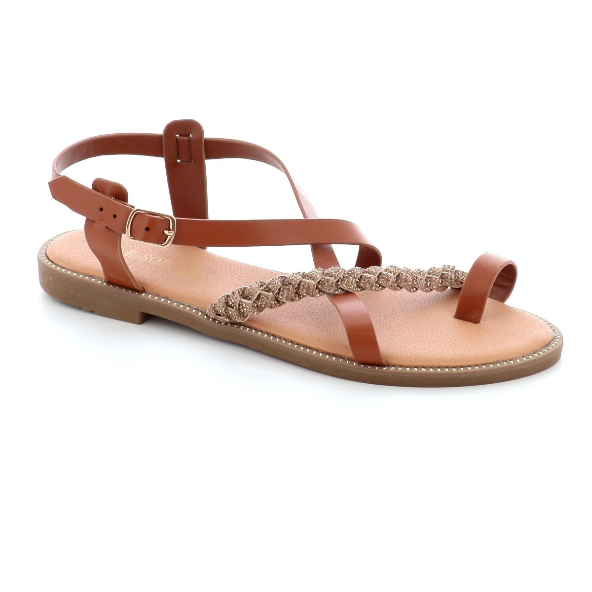 Ανατομικά Δερμάτινα Σανδάλια