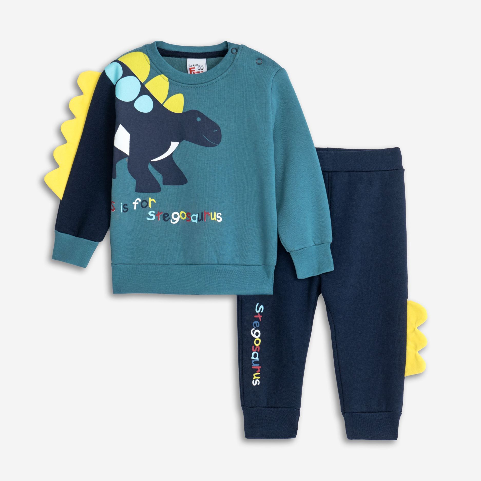 φορμα φουτερ εισαγ. μηνων αγορι μπλε-πετρολ/μπλε