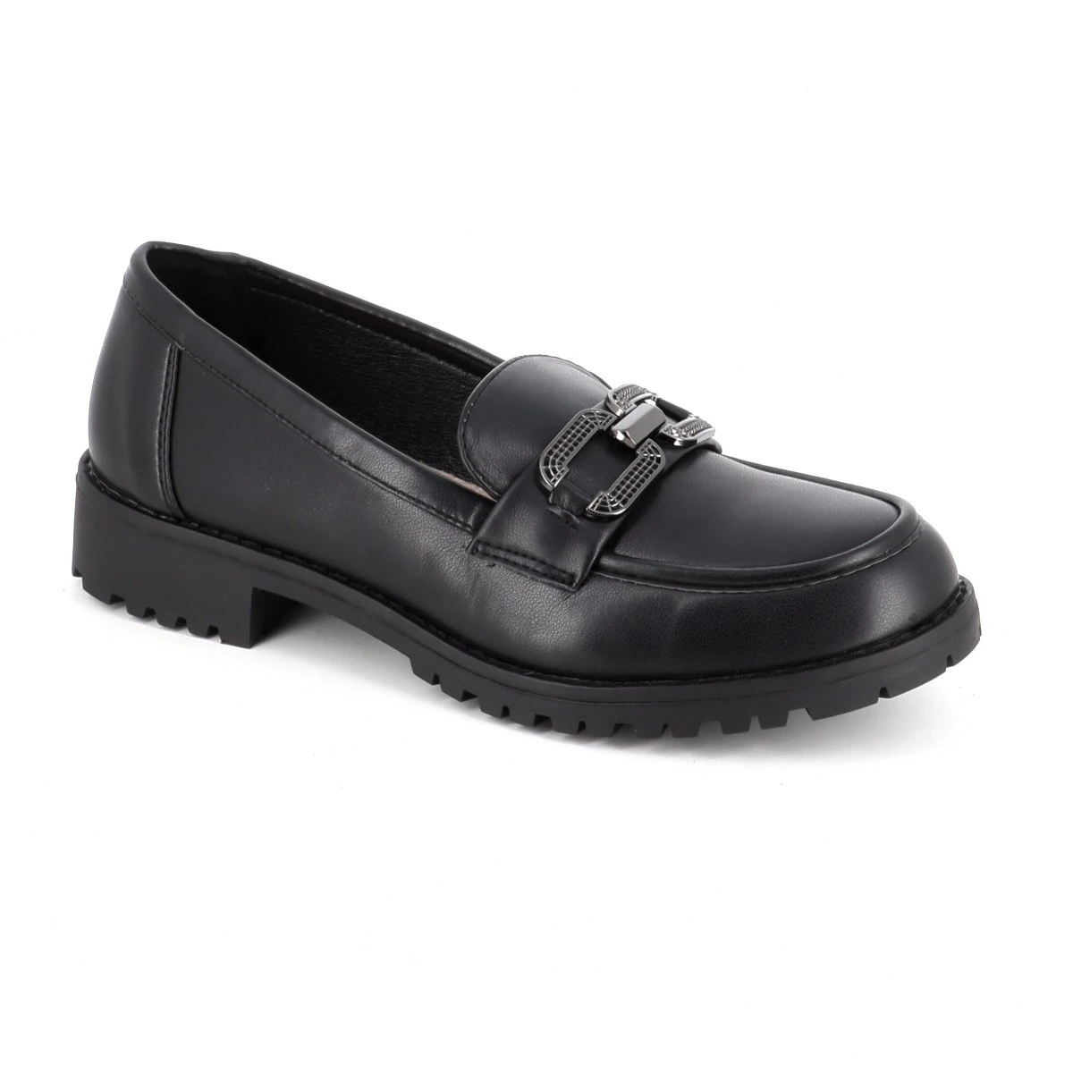 Γυναικεία Ανατομικά Loafers με Δερμάτινο Πάτο