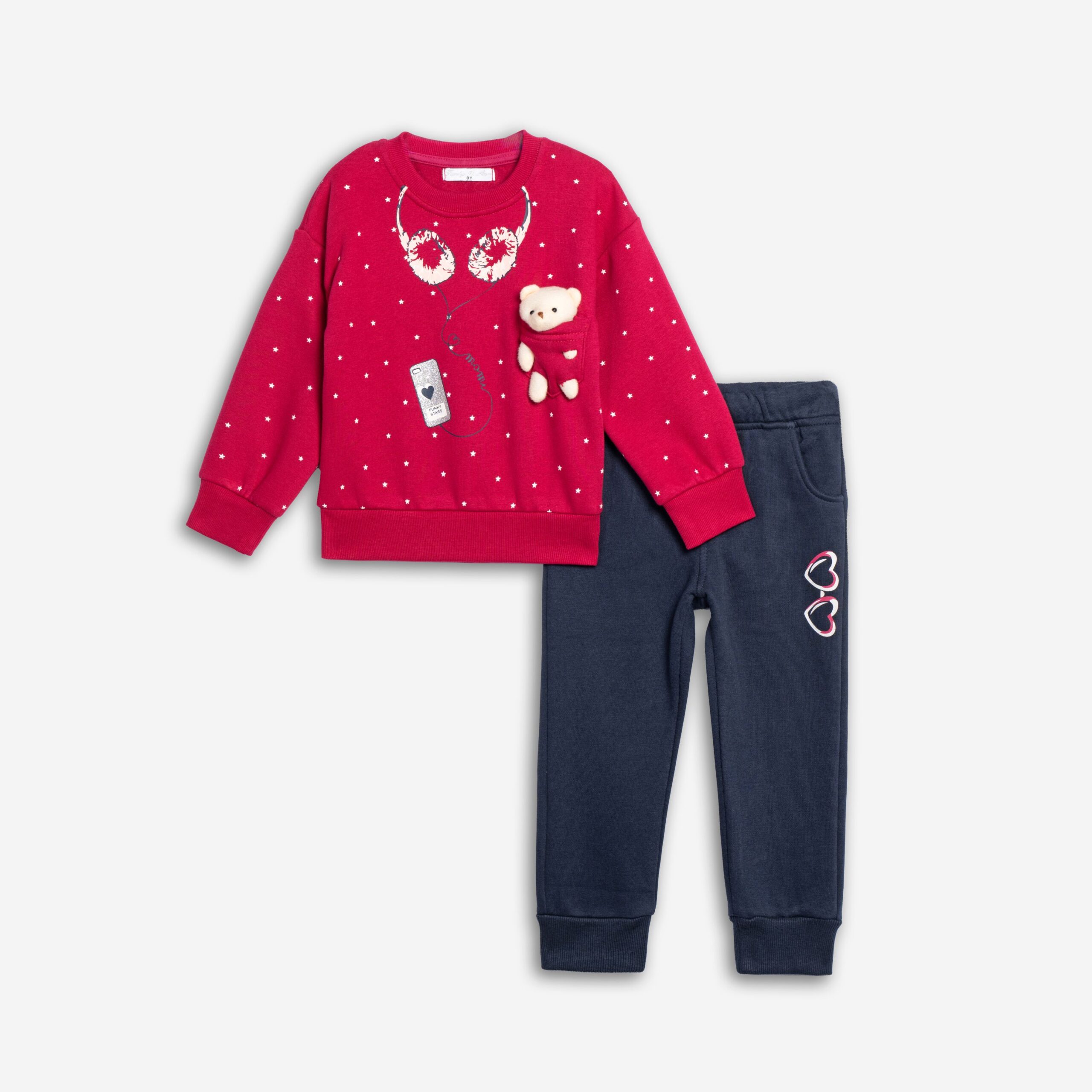 Φόρμα φούτερ κορίτσι