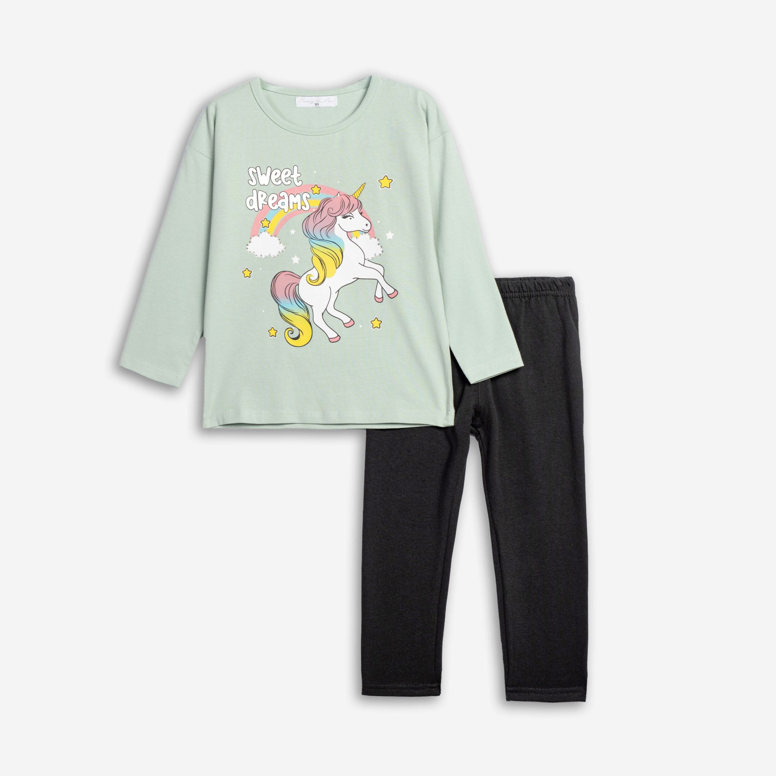 Μπλουζ/μα κολάν κορίτσι