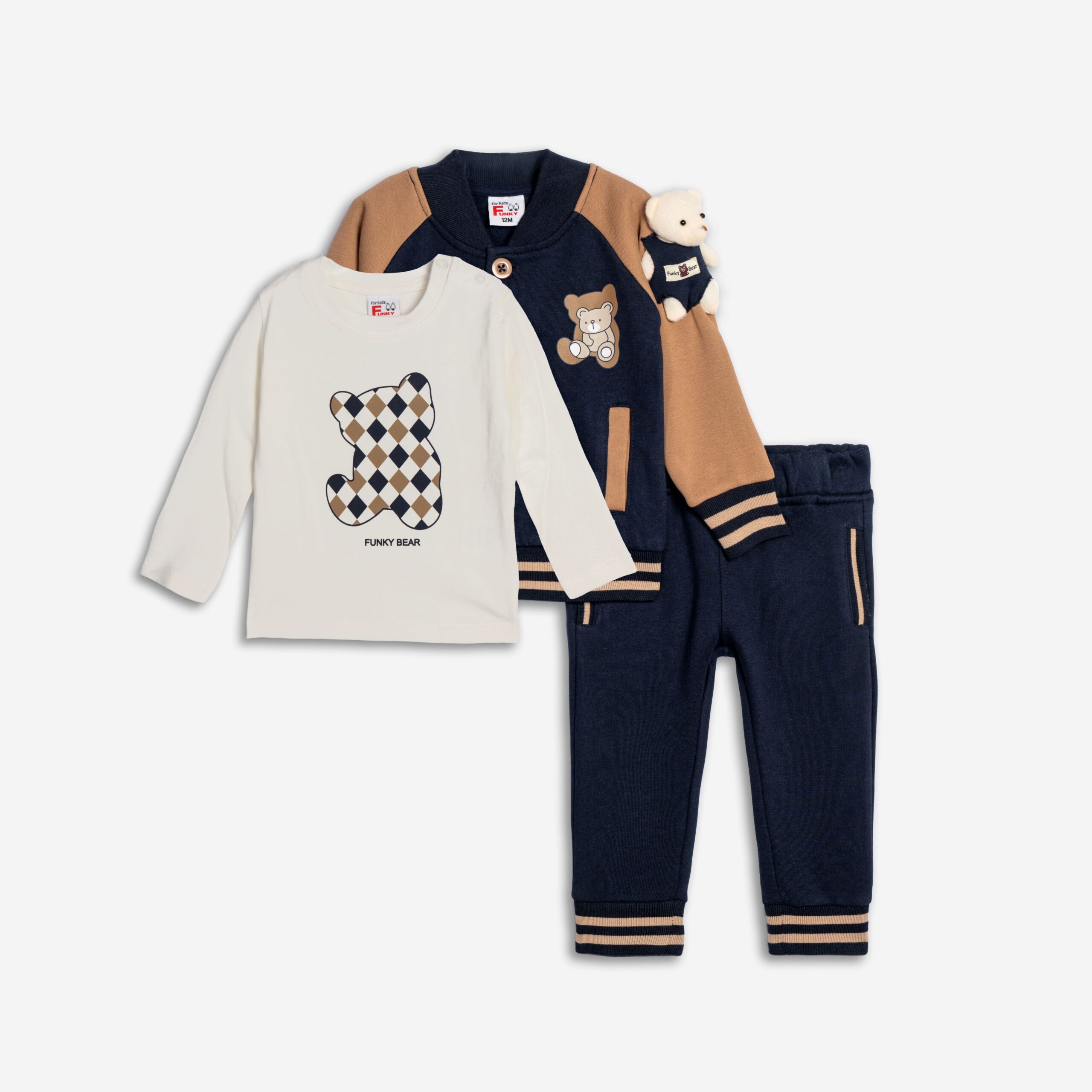 Σετ 3τμχ μηνών αγόρι