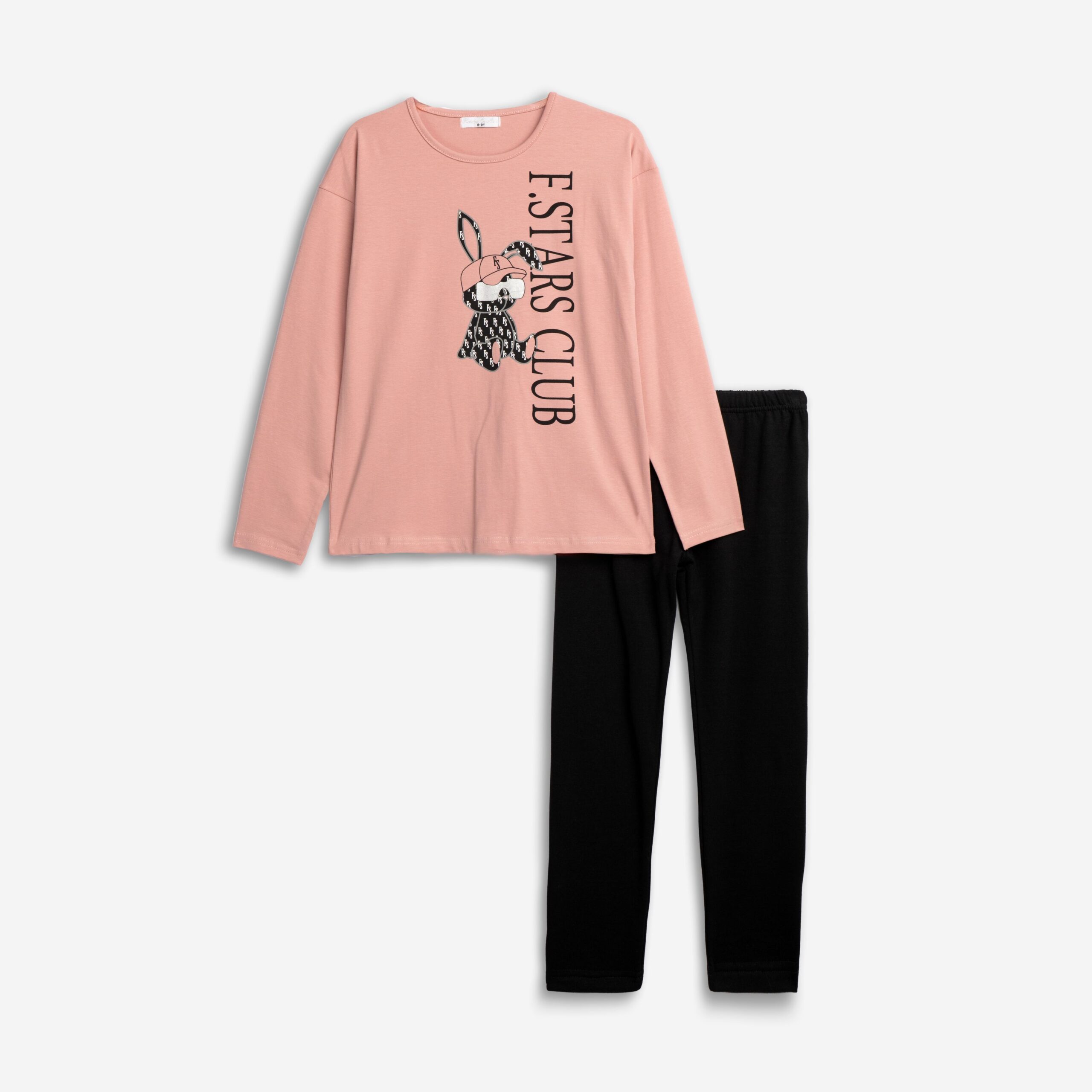 Σετ μπλουζοφόρεμα+κολάν κορίτσι