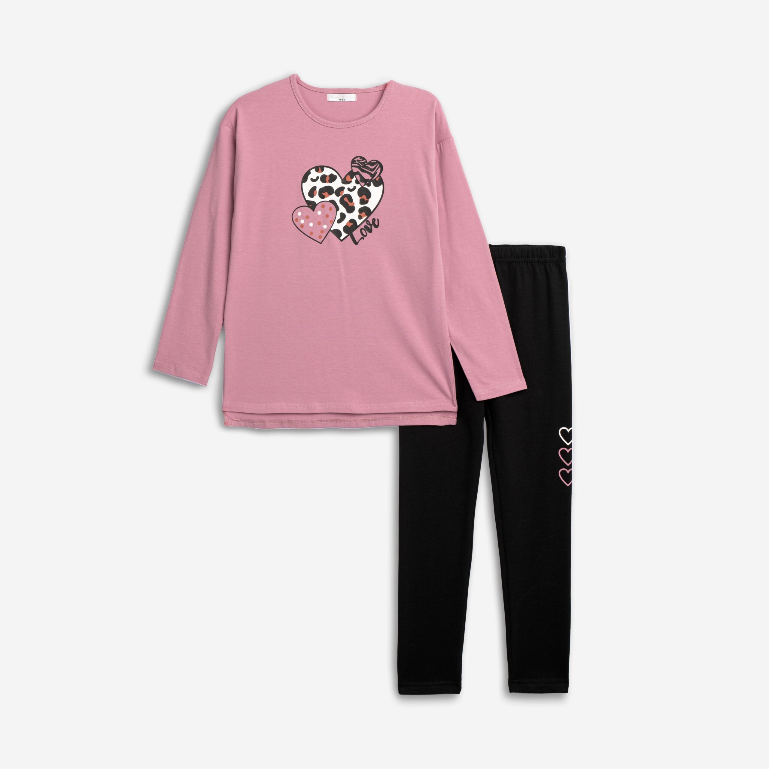 Σετ μπλουζοφόρεμα+κολάν για κορίτσι