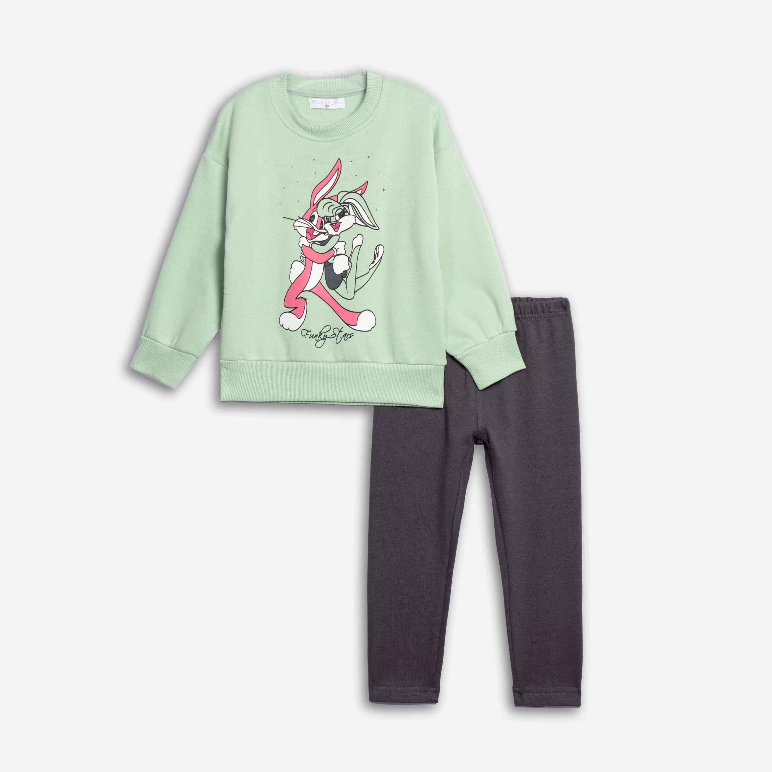 Σετ μπλούζα-κολάν κορίτσι