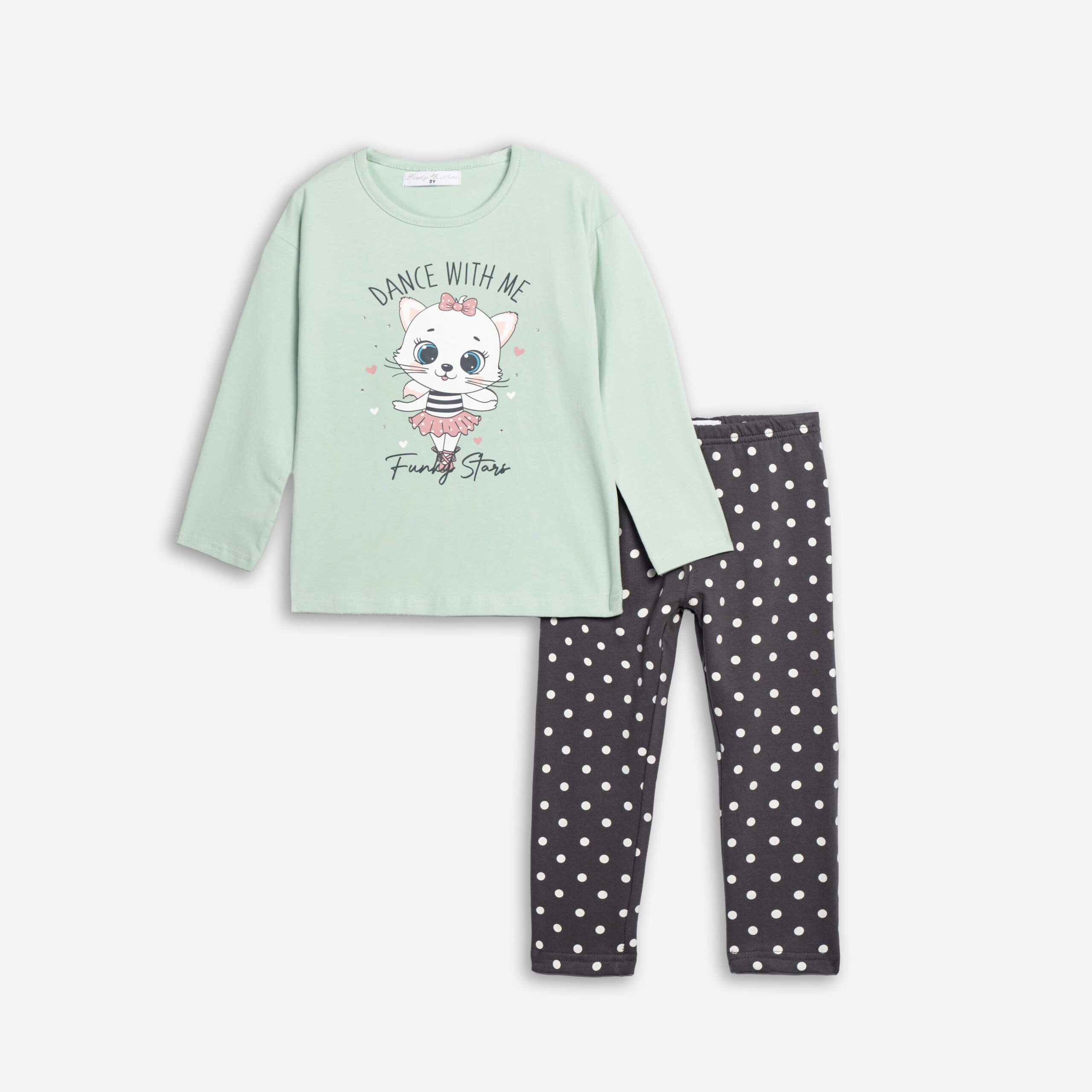 Μπλουζοφόρεμα με κολάν για κορίτσι