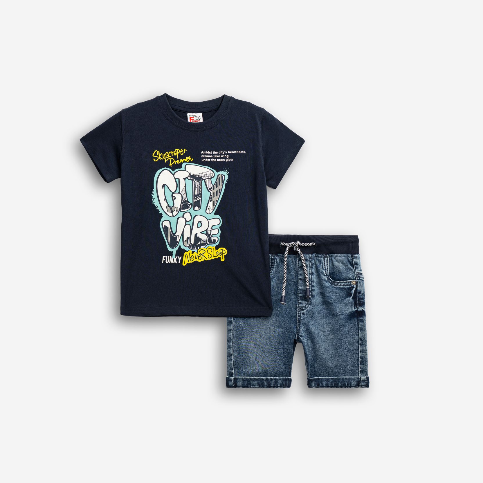 Σετ φούτερ τζίν bebe αγόρι