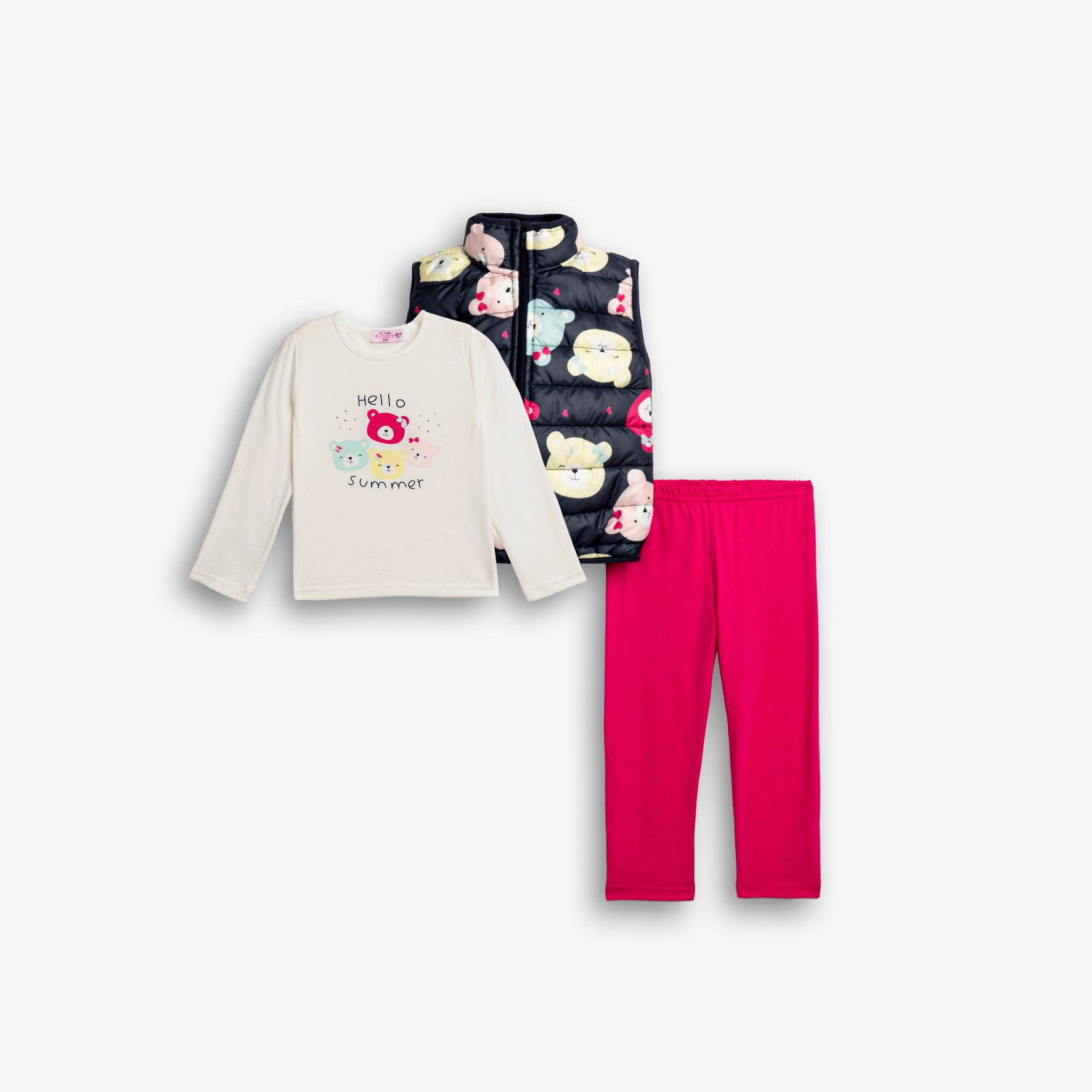 Σετ 3τεμ. bebe κορίτσι