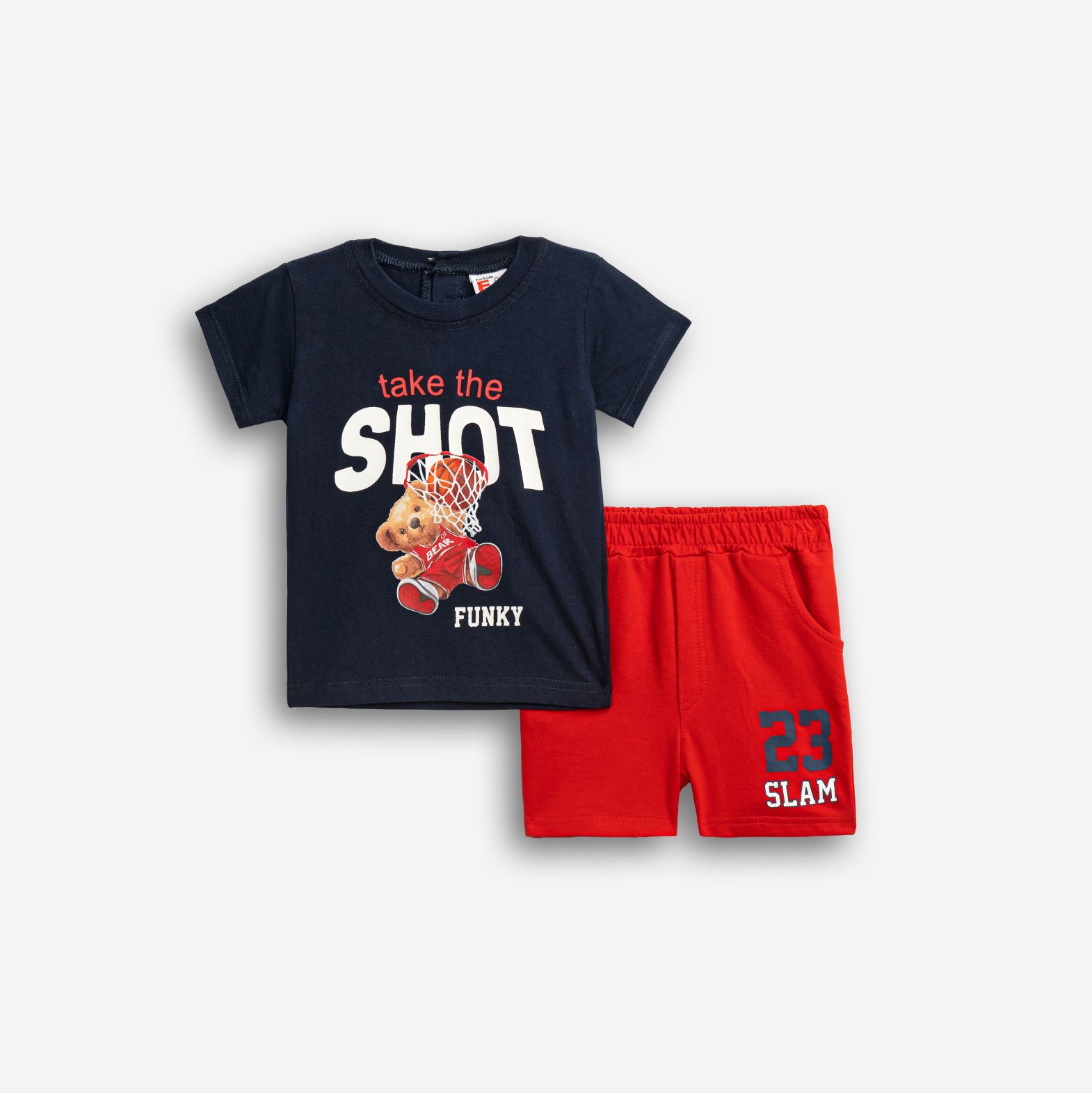 Σετ βερμούδα μηνών αγόρι