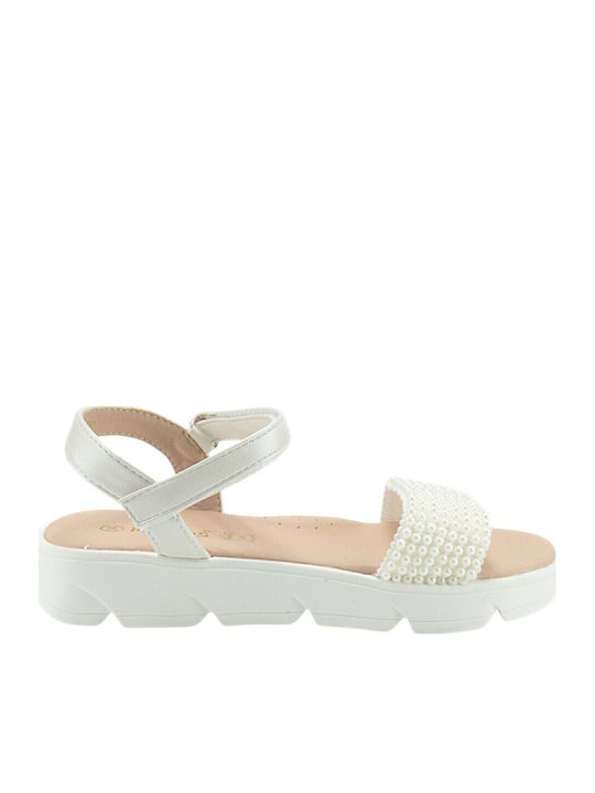 Παιδικά Πέδιλα Ανατομικά Λευκά - Image 2